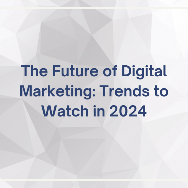 New trends emerge online every single day. If you're looking for the latest digital marketing trends for 2024