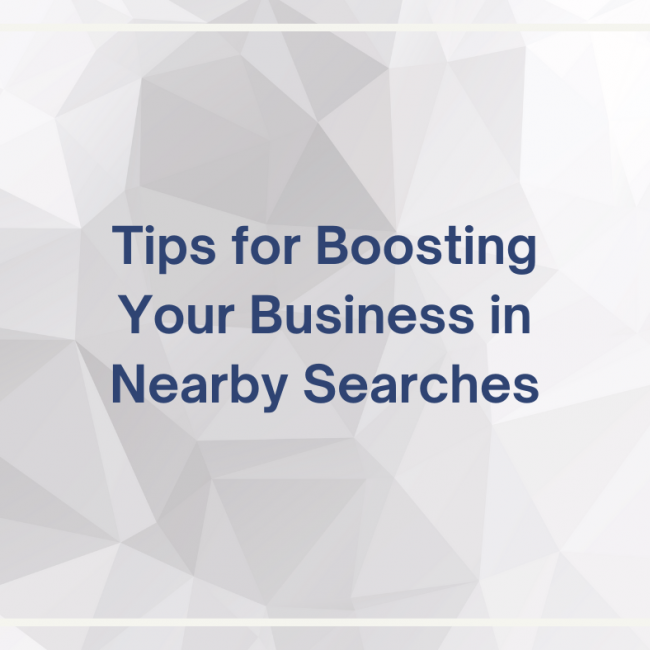Claiming and optimizing your Google Business Profile listing will help you show up in local search results