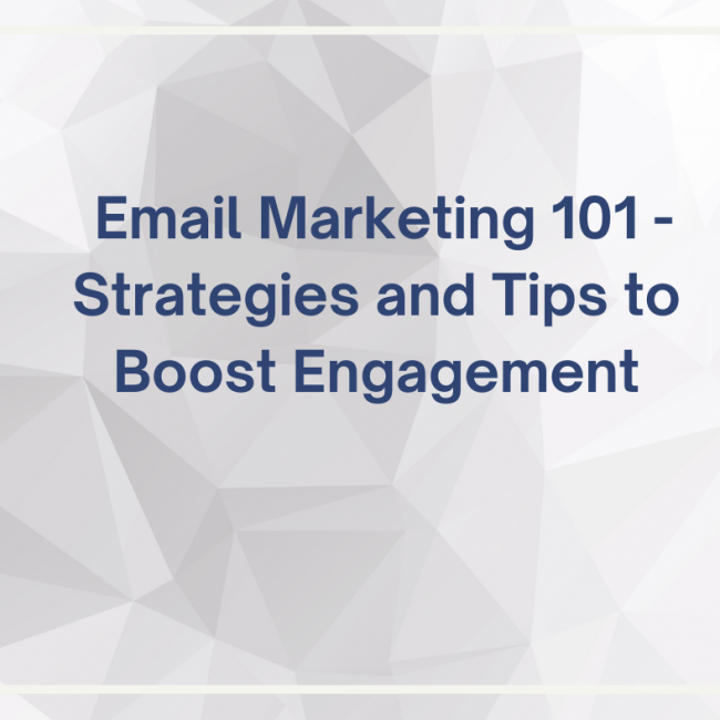 Email marketing is a marketing strategy.
